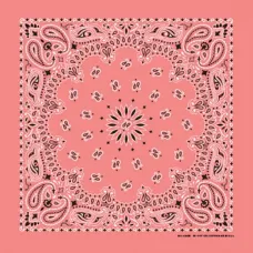 Bandana Pink Western Design Bandana Pink Western Design
