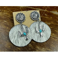 Orecchini Cactus Leather Orecchini Cactus Leather