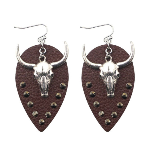 Set Di Gioielli Cowgirl: Orecchini A Stivale Con Strass E Collana Abbinata, Accessori Western Per Donna