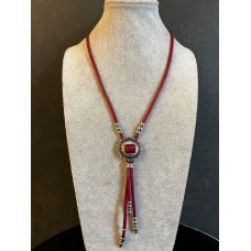 Collana Bolo Red with Concho Collana Bolo Red with Concho