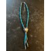 Girocollo Turquoise with White Heart