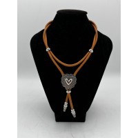 Collana / Bolo Brown Heart