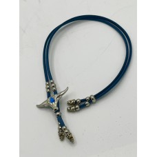 Collana Regolabile Turquoise Skull