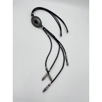 Collana Black with Concho Collana Black with Concho