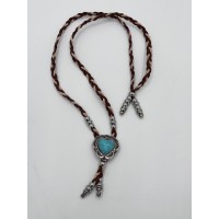 Collana Regolabile Brown with Heart TQ Collana Regolabile Brown with Heart TQ