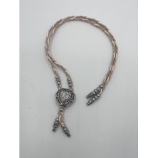 Collana Regolabile Brown with Heart Grey Collana Regolabile Brown with Heart Grey