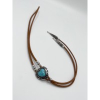 Collana Regolabile Brown with Heart TQ Collana Regolabile Brown with Heart TQ