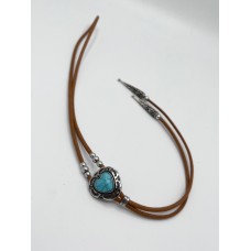 Collana Regolabile Brown with Heart TQ