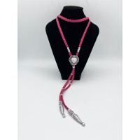 Collana Pink with White Heart Collana Pink with White Heart