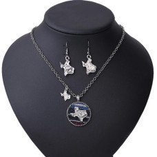 Parure collana e orecchini Texas