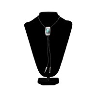 Bolo Square Turquoise Stone Bolo Square Turquoise Stone