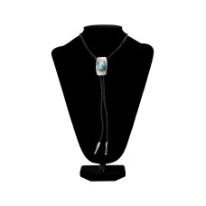 Bolo Square Turquoise Stone