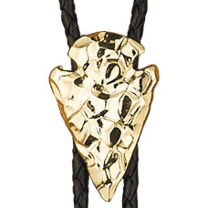 Bolo Battered Arrowhead Gold