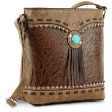 Borsa Western Brown Tracolla