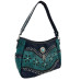 Borsa in Ecopelle Turquoise Concho Feather Borsa in Ecopelle Turquoise Concho Feather
