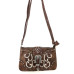 Borsa in ecopelle Western Floral Brown Borsa in ecopelle Western Floral Brown