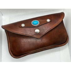 Borsello da cintura in pelle lavorazione artigianale
