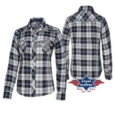Camicia Stars & Stripes Pasadena Blue