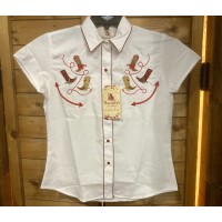 Camicetta Ranger's White Boots