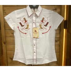 Camicetta Ranger's White Boots