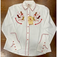 Camicia Ranger's White Boots Long Sleeve Camicia Ranger's White Boots Long Sleeve