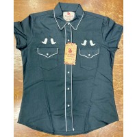 Camicetta Ranger's Black White Boots Camicetta Ranger's Black White Boots