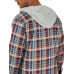 Camicia / giacca trapuntata con cappuccio Wrangler Authentics Camicia / giacca trapuntata con cappuccio Wrangler Authentics