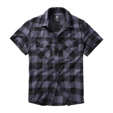 Camicia Brandit Black Grey Camicia Brandit Black Grey