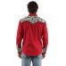 Camicia western Scully P-634 Red White Blue Camicia western Scully P-634 Red White Blue