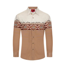 Camicia Rodeo Clothing Aztec Design PS100L-1089 Camicia Rodeo Clothing Aztec Design PS100L-1089