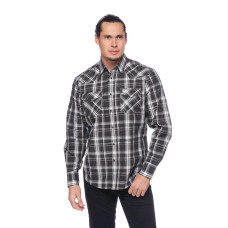 Camicia Rodeo Clothing Black Checked Camicia Rodeo Clothing Black Checked