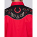 Camicia Rodeo Clothing Black On Red Camicia Rodeo Clothing Black On Red