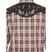 Camicia Rodeo Clothing Brown Checked Camicia Rodeo Clothing Brown Checked