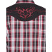 Camicia Rodeo Clothing Red Checked Camicia Rodeo Clothing Red Checked