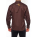 Camicia Rodeo Clothing Brown Logo Camicia Rodeo Clothing Brown Logo