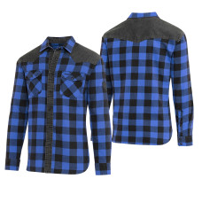 Camicia Stars & Stripes Lumberjack Blue