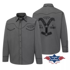 Camicia Stars & Stripes Yellowstone Ride for the Brand