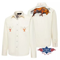 Camicia Stars & Stripes Yellowstone So Wild So Angry