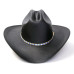 Cappello Western Cattleman Black Aztec Hatband Cappello Western Cattleman Black Aztec Hatband