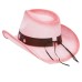 Cappello Western Pink Flowers Pink Cappello Western Pink Flowers Pink