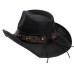 Cappello Western Heart Black Cappello Western Heart Black