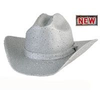 Cappello Western Bullhide Glitzy Spark Silver