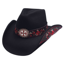 Cappello Western Bullhide All For Good Red Cappello Western Bullhide All For Good Red