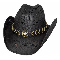 Cappello Western Bullhide Naughty Girl Black Cappello Western Bullhide Naughty Girl Black