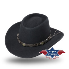 Cappello Western Stars & Stripes Gambler Cappello Western Stars & Stripes Gambler