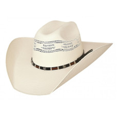 Cappello Western Bullhide Go Round White