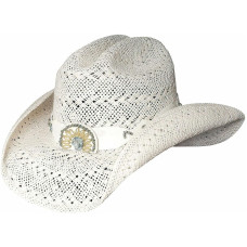 Cappello Western Bullhide Itchygoonie White