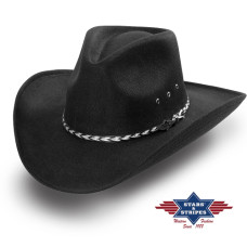 Cappello Western Stars & Stripes Kansas Black Cappello Western Stars & Stripes Kansas Black