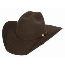 Cappello Western Bullhide Kingman Brown con Elastico