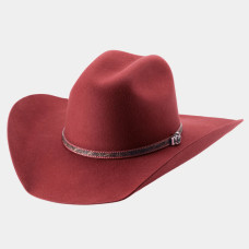Cappello Western Bullhide Life With You Carmine